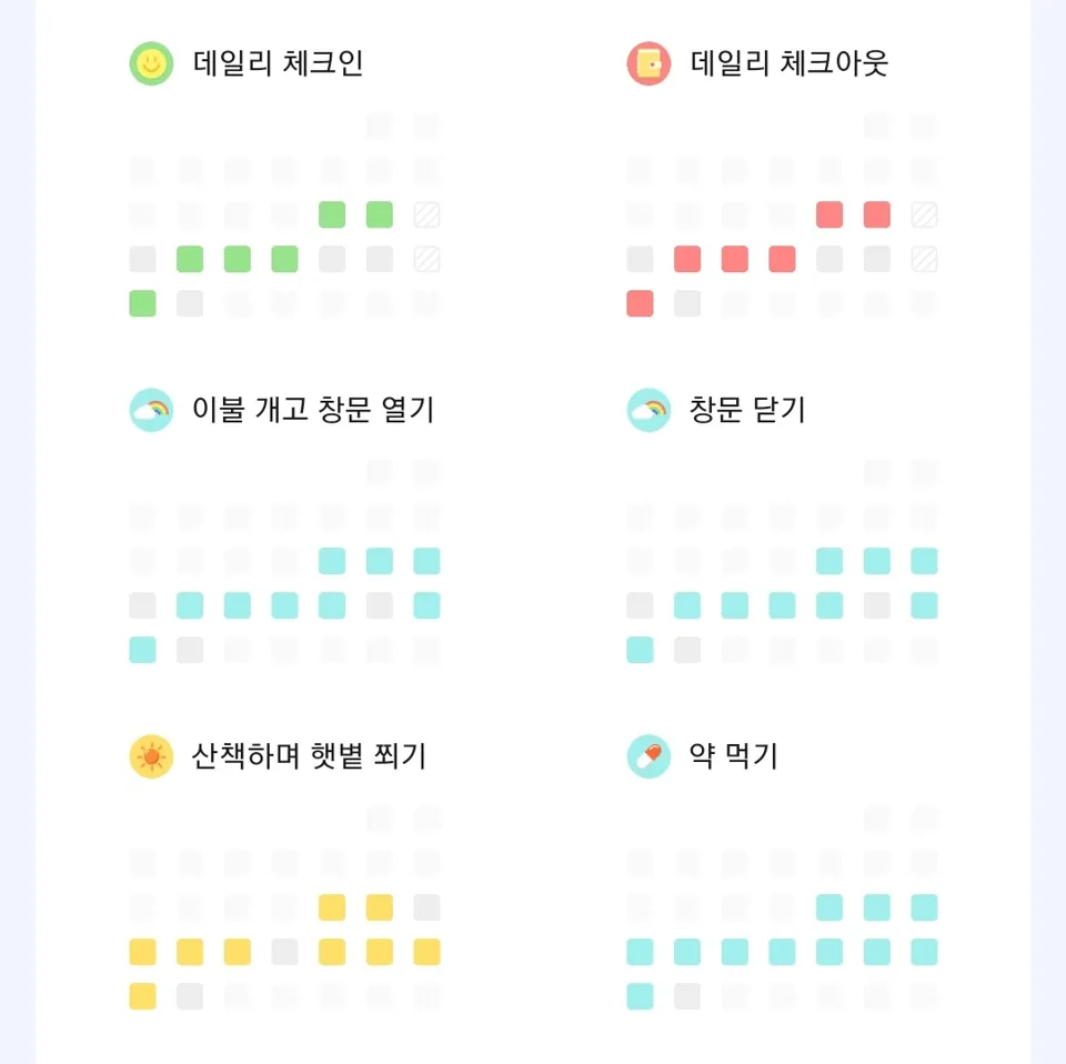 습관 기록